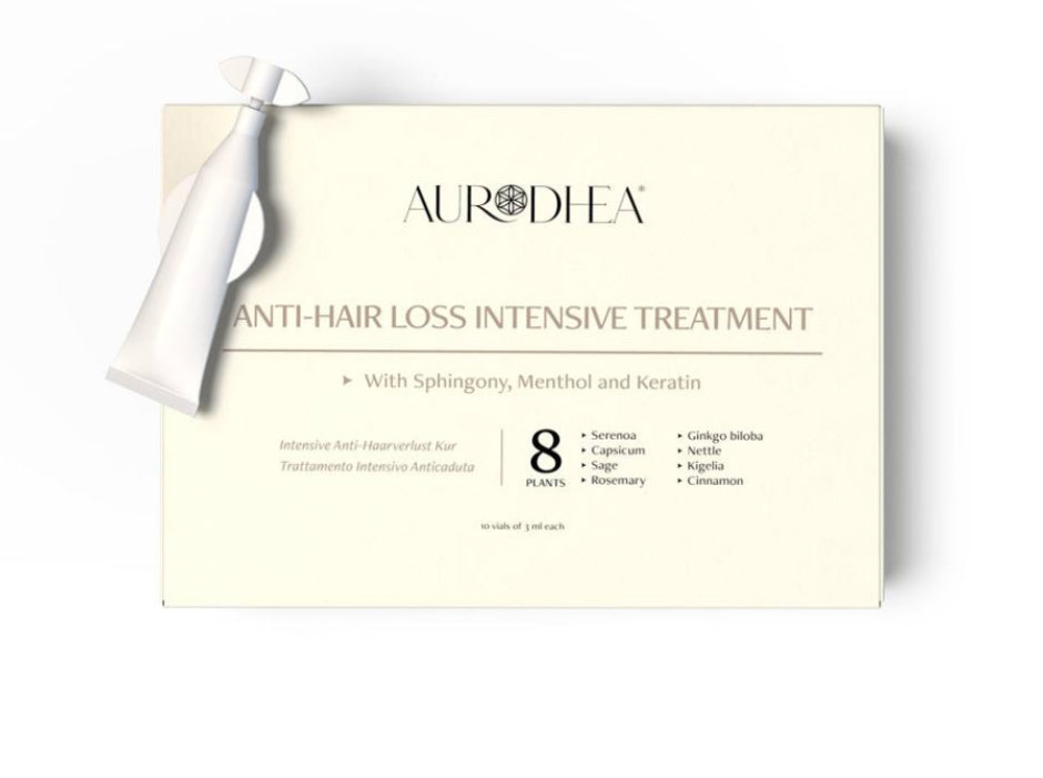 Ampoules anti-chute cheveux – Soin intensif (avec Sphingony & Menthol)