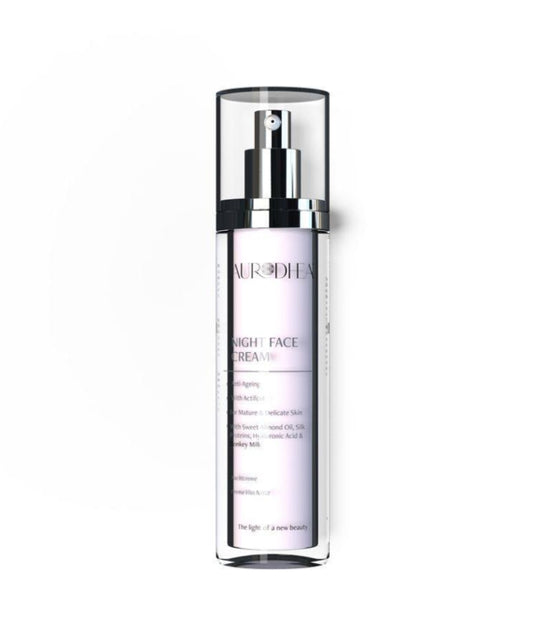 Crème de nuit visage au Lait d'Ânesse