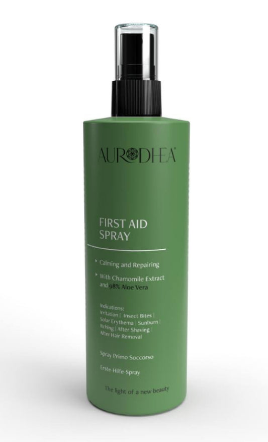Spray de premiers secours avec de 98% Aloe vera